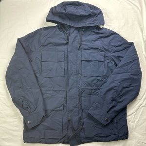 Old Navy Men’s Hooded Tech Windbreaker (Medium)